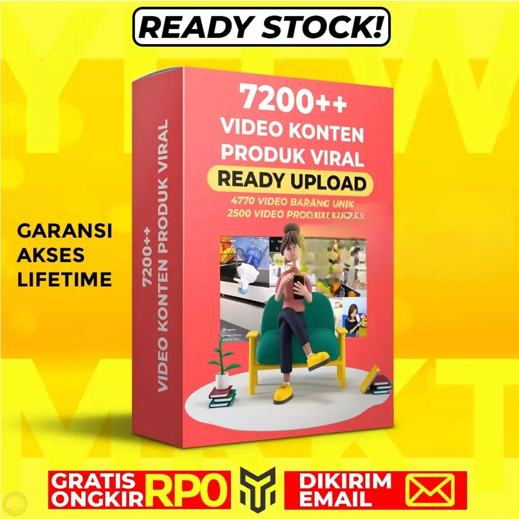 7200++ VIDEO KONTEN PRODUK VIRAL Siap Upload di Sosmed Shorts Reels Shopee TikTok - Video Affiliate